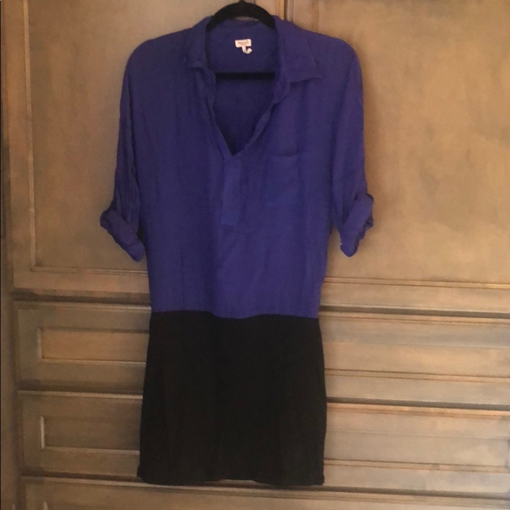 Splendid two tone mini dress